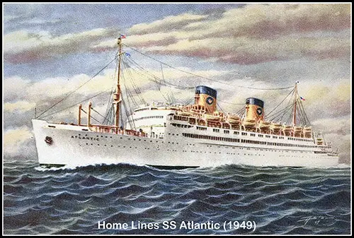 SS Atlantic (1949) of the Home Lines.