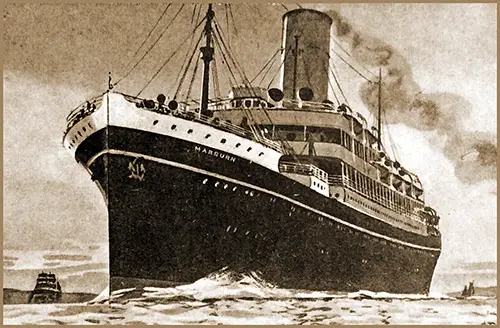 The SS Marburn (1900/1922) Ex-Tunisian of the Canadian Pacific Line.