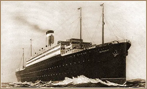 SS Republic (1907/1924) of the United States Lines.