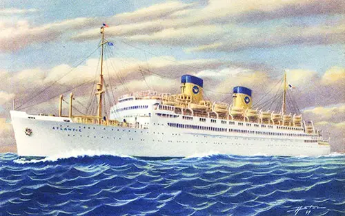 The SS Atlantic of the Home Lines circa 1948.