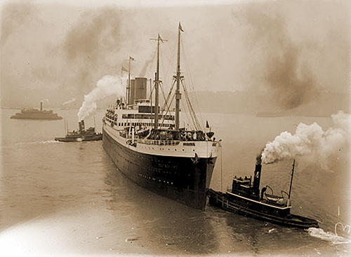 SS Deutschland (1923) Was Converted Into a Hospital Ship at the End of the Second World War in 1945.