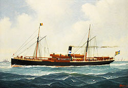 SS Götha of the Norddeutcher Lloyd, 1907.