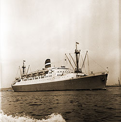 SS Maasdam (1952) of the Holland-America Line.