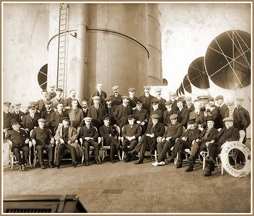Members of the Crew of the RMS Mauretania.