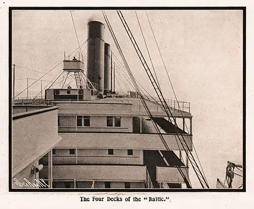 The Four Decks of the RMS Baltic.