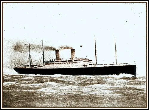 The SS Cleveland of the United American Lines.
