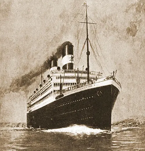 The Palatial Italian-American Liner SS Duilio of the NGI.