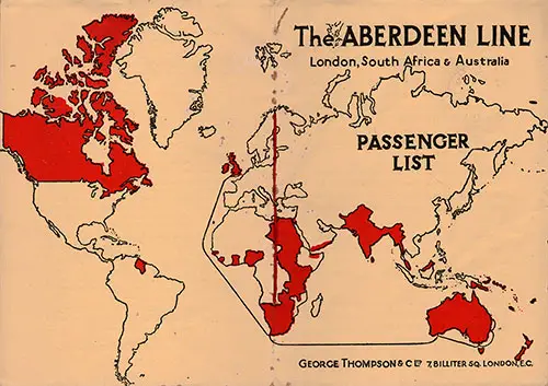 Aberdeen Line Archival Collection