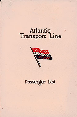 1927-09-27 Passenger Manifest SS Minnewaska