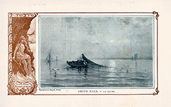 Front Cover, Passenger Manifest, SS L'Aquitaine, CGT French Line, September 1905