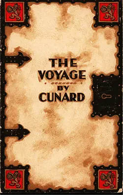 Covers, Cunard Line RMS Aquitania Tourist Passenger List - 1 October 1932.