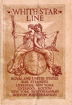 Passenger Manifest, White Star Line SS Cymric, 1906, Liverpool to Boston