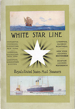 Passenger Manifest, SS Cymric, White Star Line, July 1910, Liverpool to Boston 