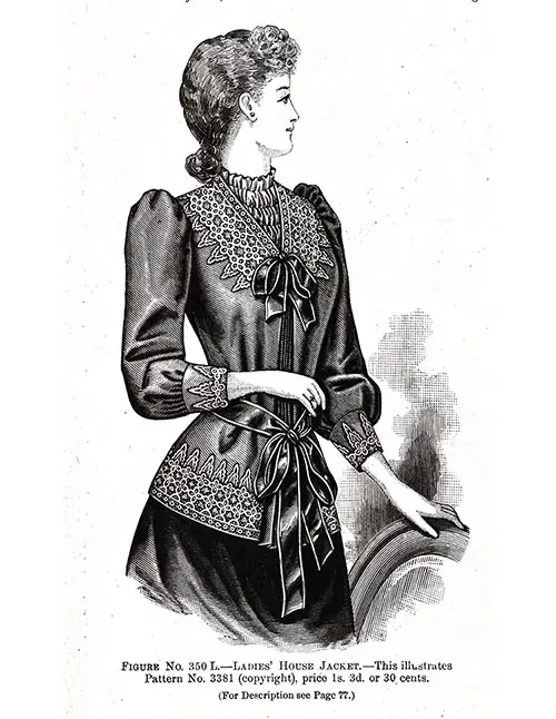 Ladies House Jacket 350 L - 1890