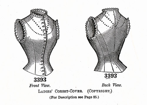 Ladies' Corset-Cover No. 3393