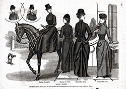 Ladies and Misses Riding Garments 1890