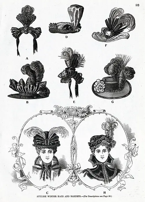 Stylish Winter Hats and Bonnets