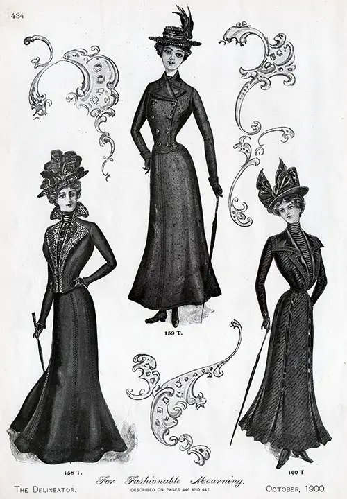 Fashionable Mourning Outfits - View 1