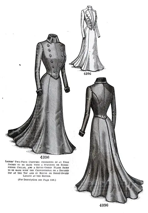 Ladies’ Two-Piece Costume No. 4396