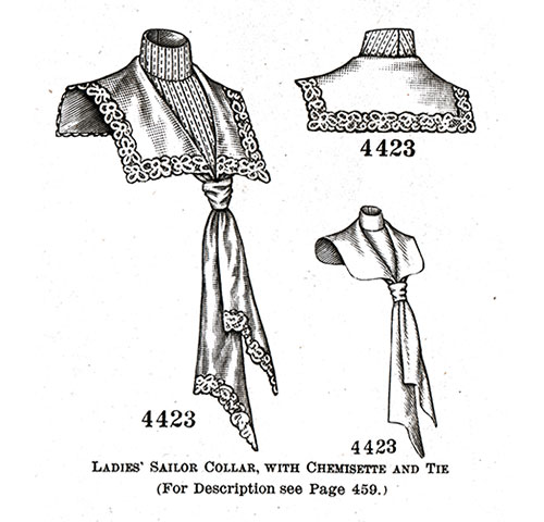 Ladies' Sailor Collar No. 4423