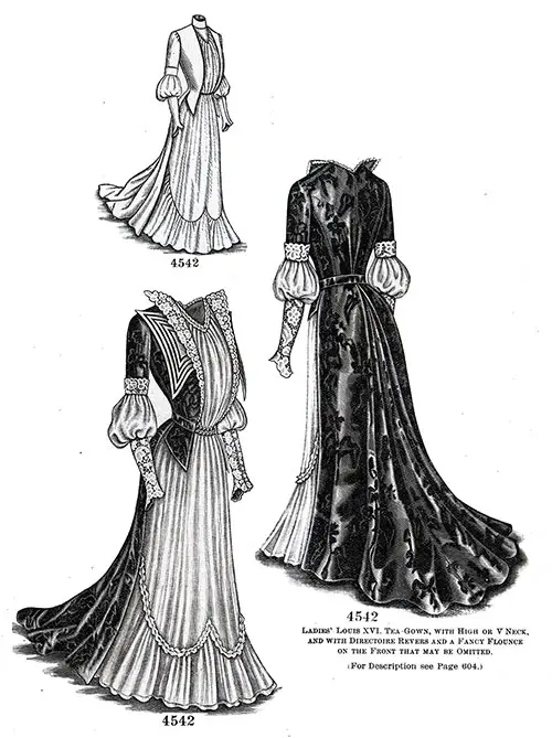 All The Pretty Dresses: Edwardian Tea Gown | Edwardian tea gown, Tea gown,  Edwardian clothing
