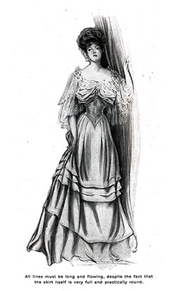 "1830" Skirt Updated for 1904
