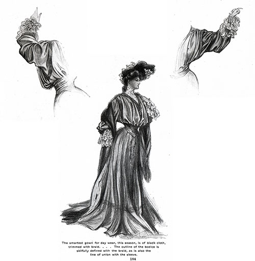 Smart Gown for Day Wear 1904