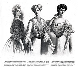 Ladies Blouses and Sleeves 7430 7395 7411 - 1904