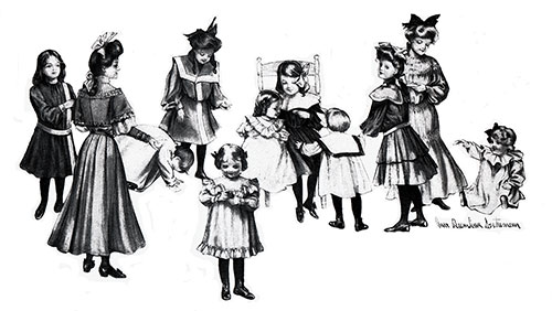 Late Winter Styles for Young People February 1904