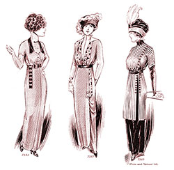 Dresses as Seen on Fifth Avenue - Spring 1913
