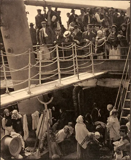 The Steerage, a Photograph by Alfred Stieglitz 1907.