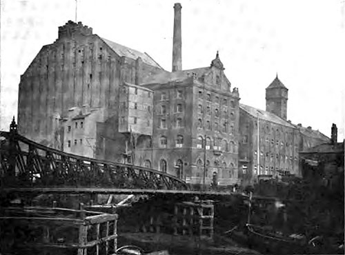 Clarence Flour Mill in Hull, England.