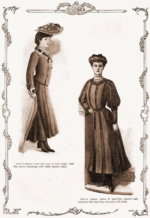 Frocks for Teenage Girls - 1905