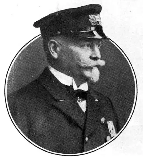 Commodore Hans Ruser, the Veteran Commander of the Vaterland.