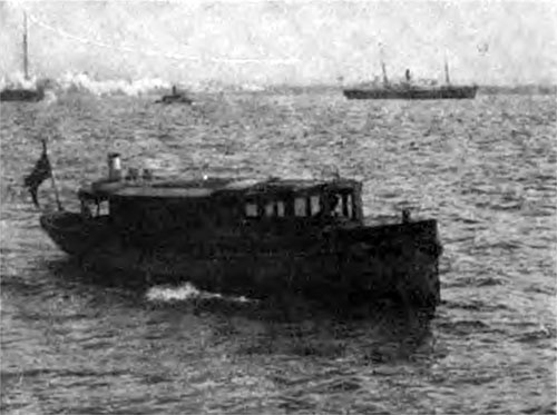 The Launch "Samoset," Used by Officials.