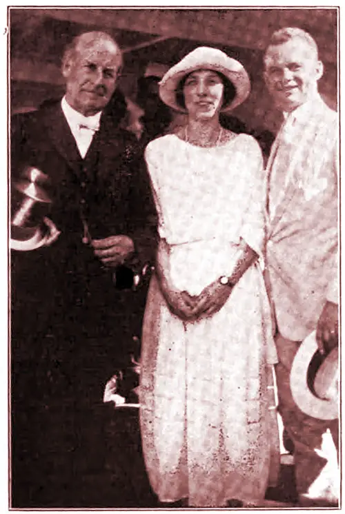 A Wedding on Shipboard - 1923