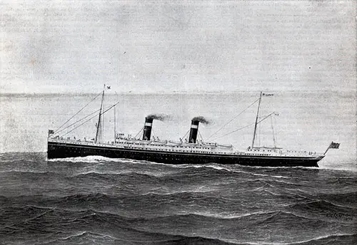 The New American Atlantic Liner St. Louis.