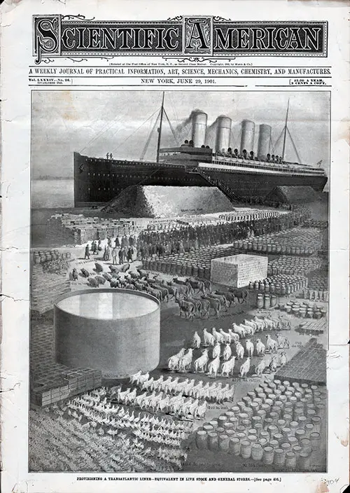 Front Cover of the Scientific American for 29 June 1901