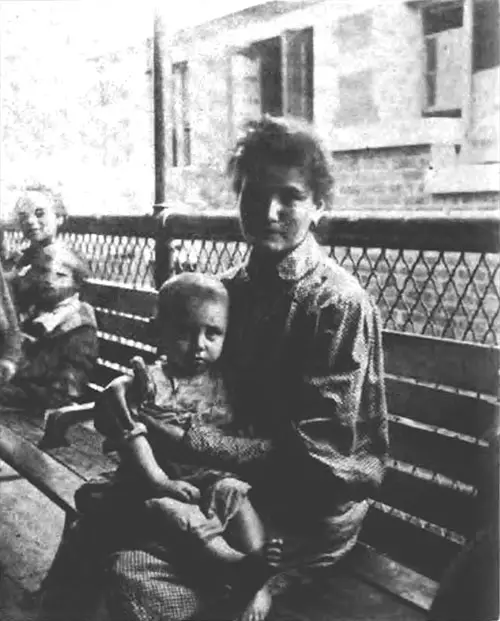 A Mother and Daughter Mark a Bright Spot at Ellis Island.