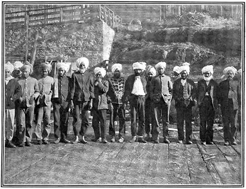 Ex-Hindu Soldiers at Victoria, BC.