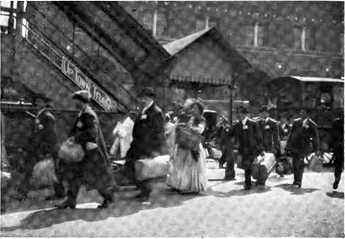 "The Strangers," Newly Arrived Immigrants Being Their Journey in New York.
