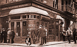 GGA Image ID # 1635d6e9c7 An Unusually Successful Coffee House on the Lower West Side of New York