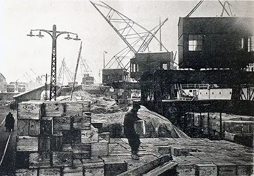 The Docks at Gothenburg, Sweden.