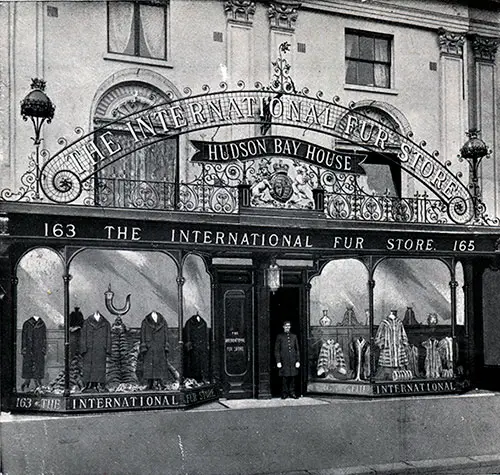 Hudson Bay House of The International Fur Store