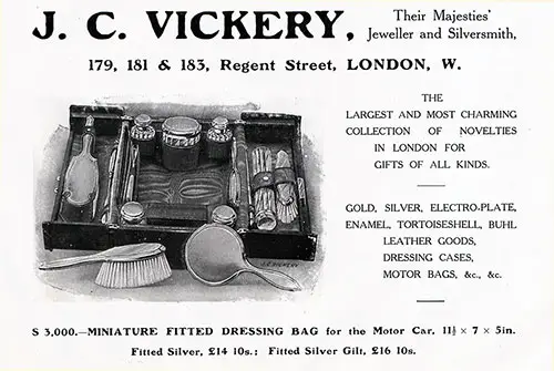 J. C. Vickery: Jeweler, Silversmith, and Leather Goods Manufactures