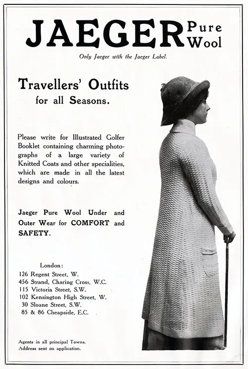 Jaeger Pure Wool - Traveler's Outfits for all Seasons