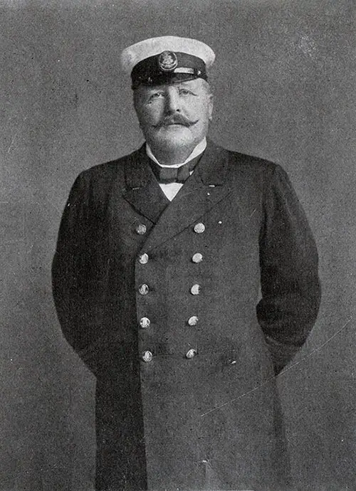 Captain Schülke of the Hamburg-Amerika Linie