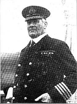 Sir James Charles, C.B., K.B.E., R.D., Fleet Commodore of the Cunard Line.