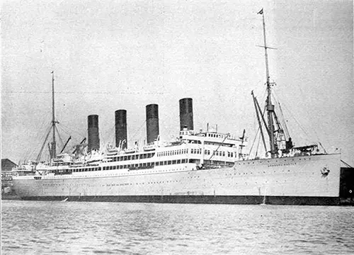 The Turbine Liner "Arundel Castle" (1921) is the Latest Addition to the Union-Castle Fleet and has a Registry of 19,000 Tons.