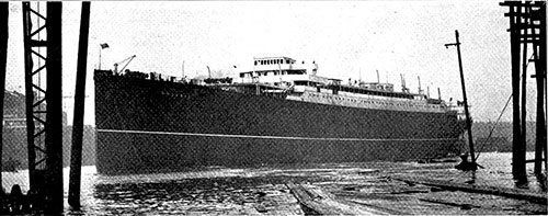 The New Oil Burning Cunarder Andania.